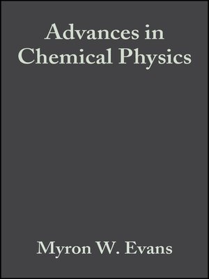 cover image of Advances in Chemical Physics